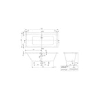 Villeroy & Boch Subway Rechteck-Badewanne