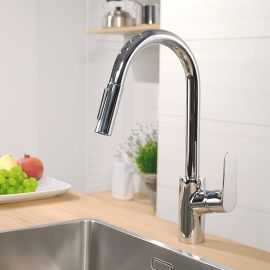 Hansgrohe Focus M41 Küchenarmatur schwenkbar & ausziehbar