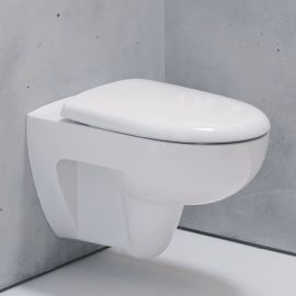 Geberit Renova Wand-WC Tiefspüler spülrandlos mit Deckel