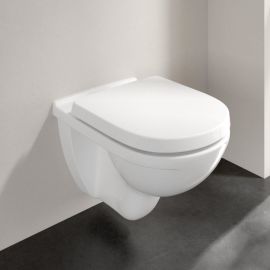 Villeroy & Boch O.novo Wand-WC Tiefspüler mit Spülrand inkl. Deckel