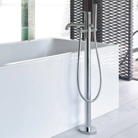 Duravit C.1 freistehende Einhebel-Badewannenarmatur