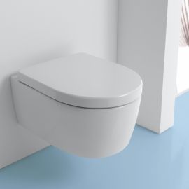 Geberit Icon Wand-WC Tiefspüler spülrandlos mit Deckel