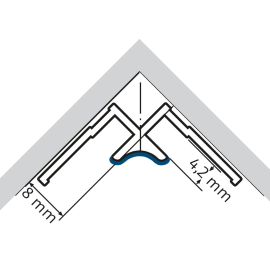 HSK RenoDeco Eckprofil innen