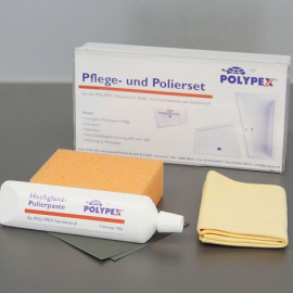 Polypex Pflegeset für Kunststoff-Badewannen
